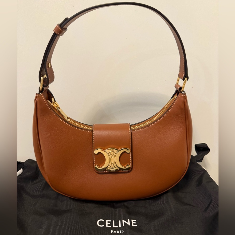 Brand New Celine Medium Ava Bag in Tan